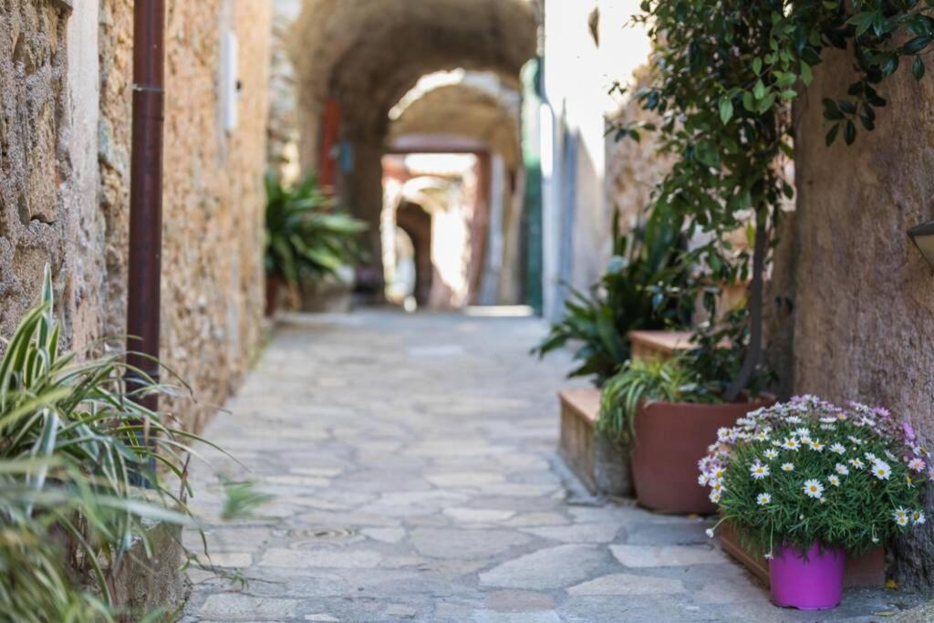 La Casa Di Sandra A Noli Villa Eksteriør billede